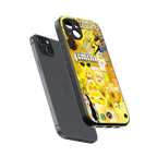 gemini aesthetic collage back phone cover | glass case for iphone 15 plus