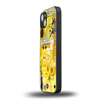 gemini aesthetic collage back phone cover | glass case for iphone 14 plus