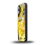 gemini aesthetic collage back phone cover | glass case for iphone 16
