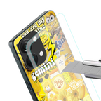 gemini aesthetic collage back phone cover | glass case for oneplus nord 3