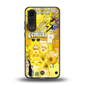 gemini aesthetic collage back phone cover | glass case for oneplus nord ce 4 lite
