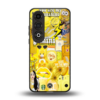 gemini aesthetic collage back phone cover | glass case for oneplus nord ce 4