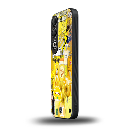 gemini aesthetic collage back phone cover | glass case for oneplus nord ce 4