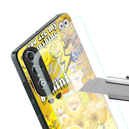 gemini aesthetic collage back phone cover | glass case for oneplus nord ce 4