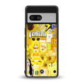 gemini aesthetic collage back phone cover | glass case for Google Pixel 7