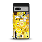 gemini aesthetic collage back phone cover | glass case for Google Pixel 7