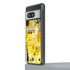 gemini aesthetic collage back phone cover | glass case for Google Pixel 8