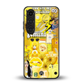 gemini aesthetic collage back phone cover | glass case for samsung galaxy s24