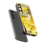 gemini aesthetic collage back phone cover | glass case for samsung galaxy s24