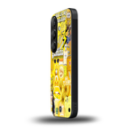 gemini aesthetic collage back phone cover | glass case for samsung galaxy s25 plus