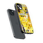 gemini aesthetic collage back phone cover | glass case for iphone 15