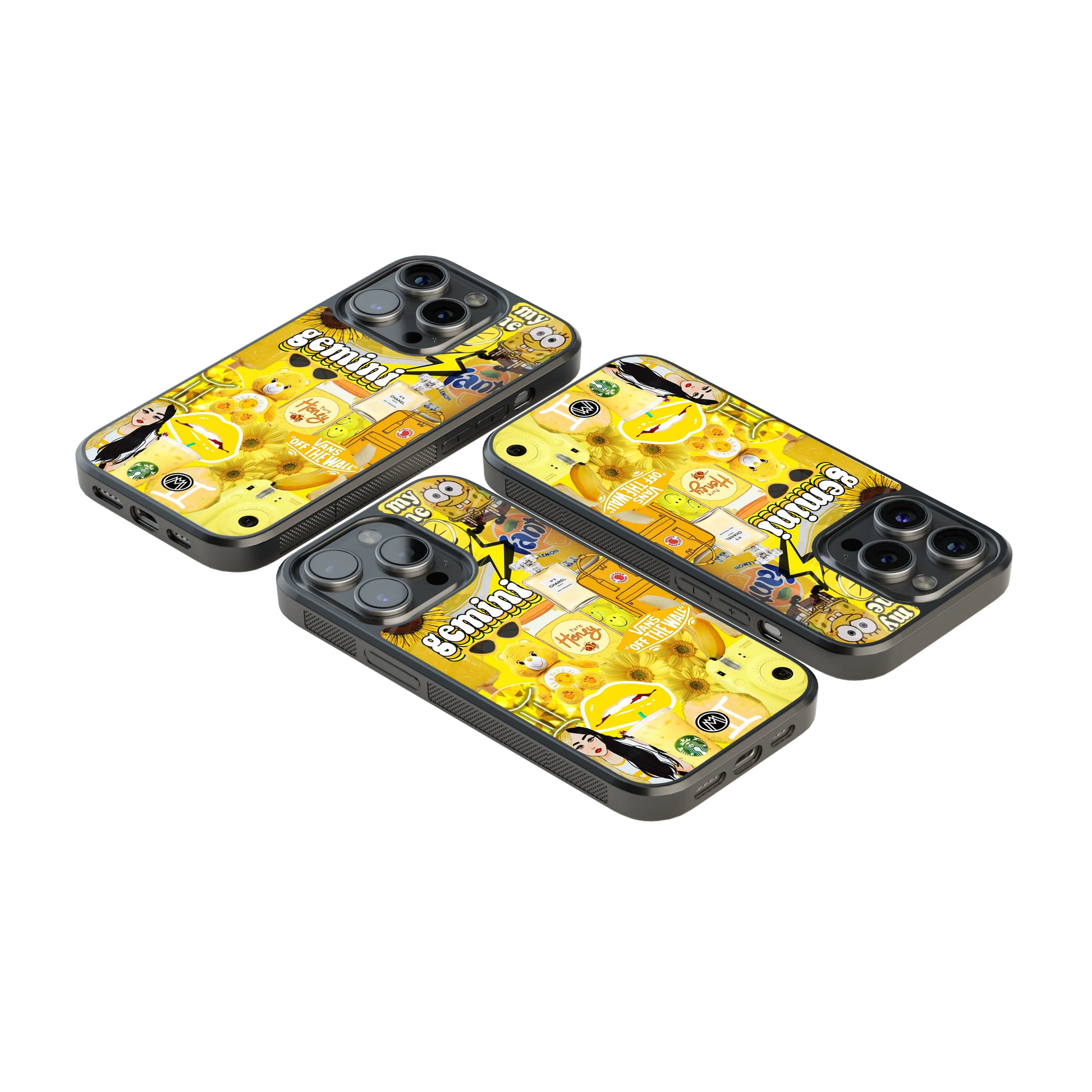 Luxury Glass Back Mobile Cover for iPhone, Samsung Galaxy, OnePlus, Pixel, Redmi & More