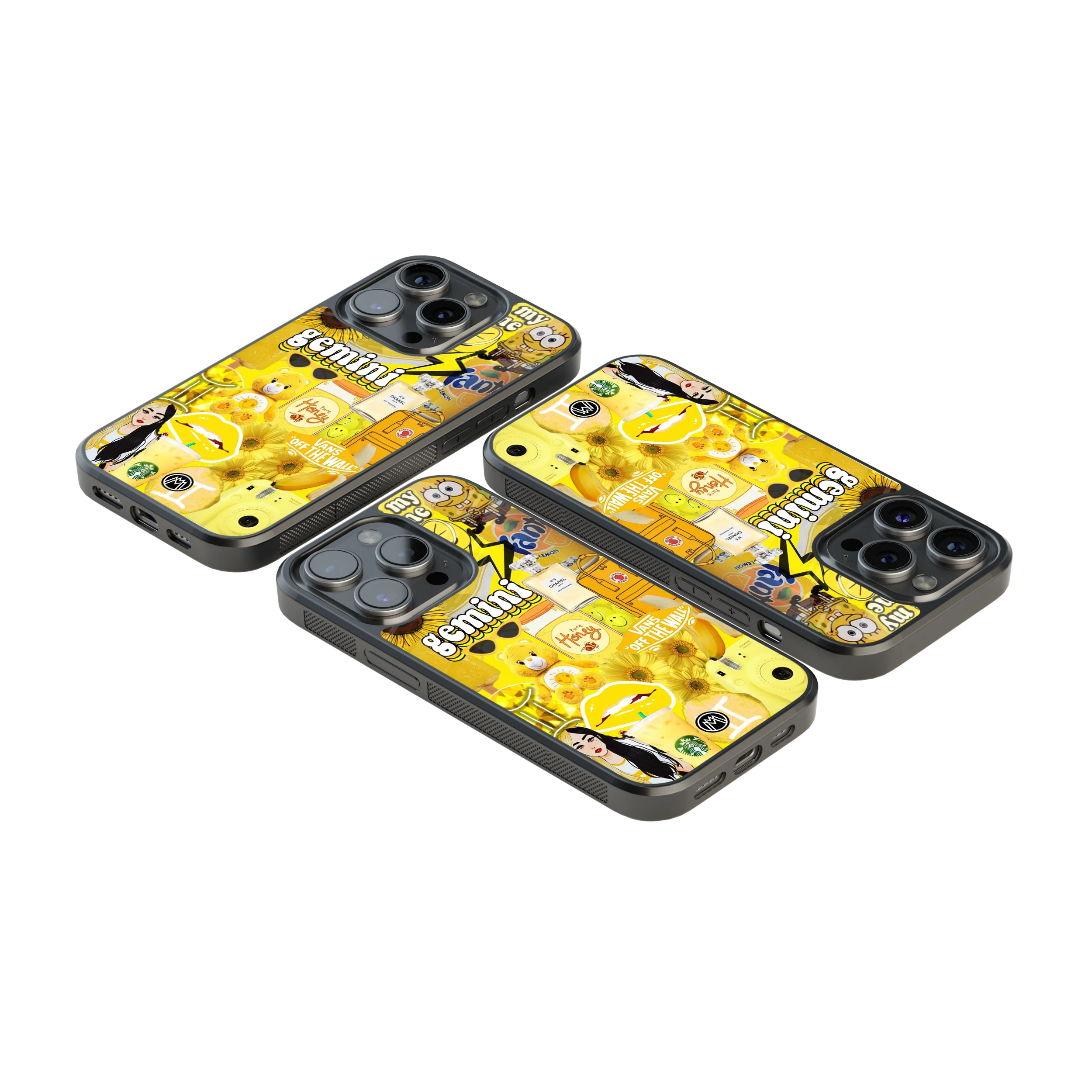 Luxury Glass Back Mobile Cover for iPhone, Samsung Galaxy, OnePlus, Pixel, Redmi & More