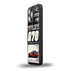 genesis g70 back phone cover | glass case for iphone 14 pro max