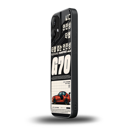 genesis g70 back phone cover | glass case for nothing phone 2