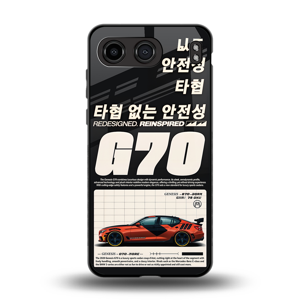 genesis g70 back phone cover | glass case for oneplus nord 4
