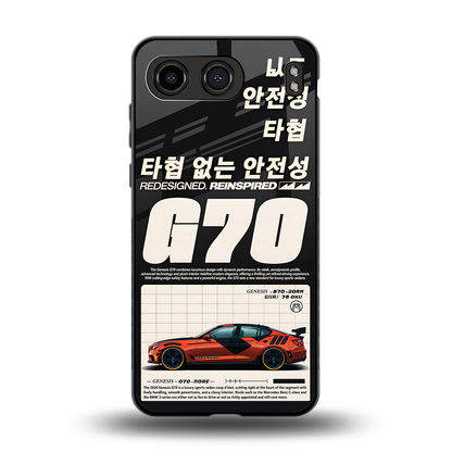 genesis g70 back phone cover | glass case for oneplus nord 4