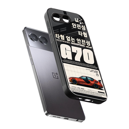 genesis g70 back phone cover | glass case for oneplus nord 4