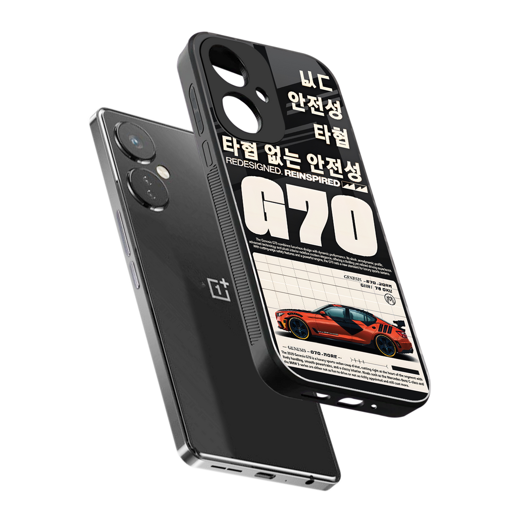 genesis g70 back phone cover | glass case for oneplus nord ce 3