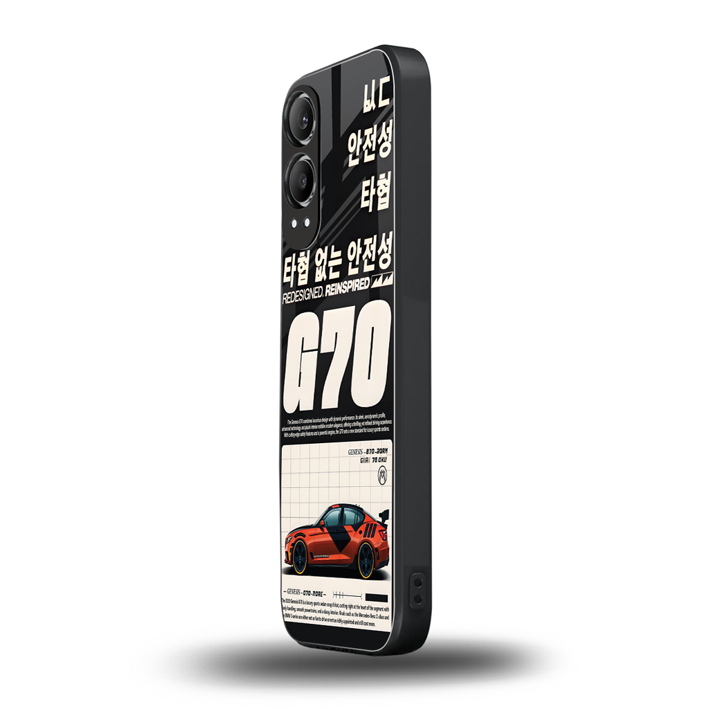 genesis g70 back phone cover | glass case for oneplus nord ce 4 lite