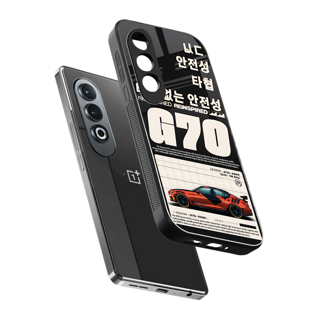 genesis g70 back phone cover | glass case for oneplus nord ce 4