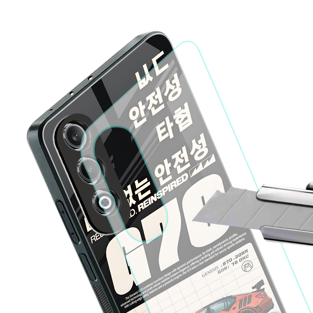 genesis g70 back phone cover | glass case for oneplus nord ce 4