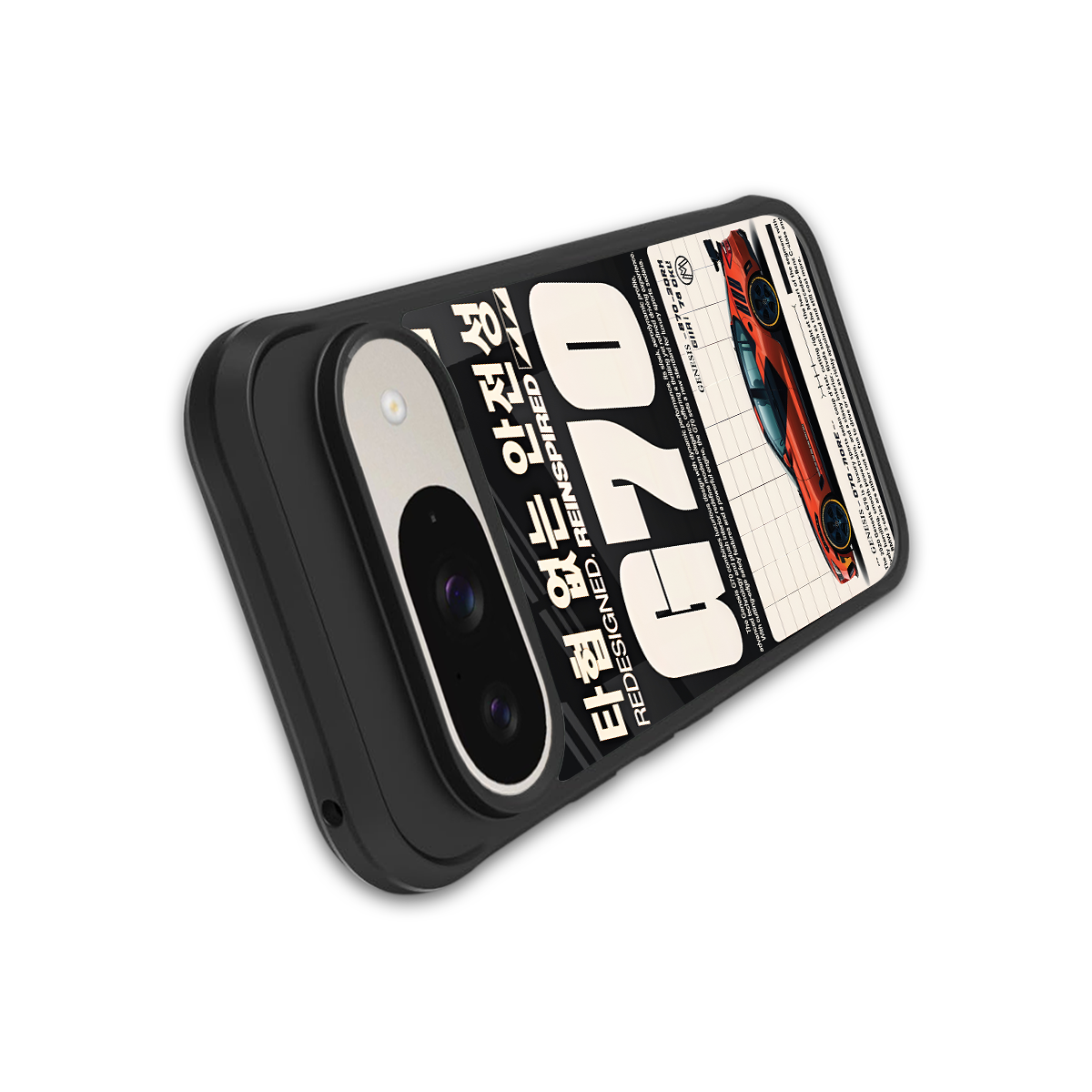 genesis g70 back phone cover | glass case for google pixel 9