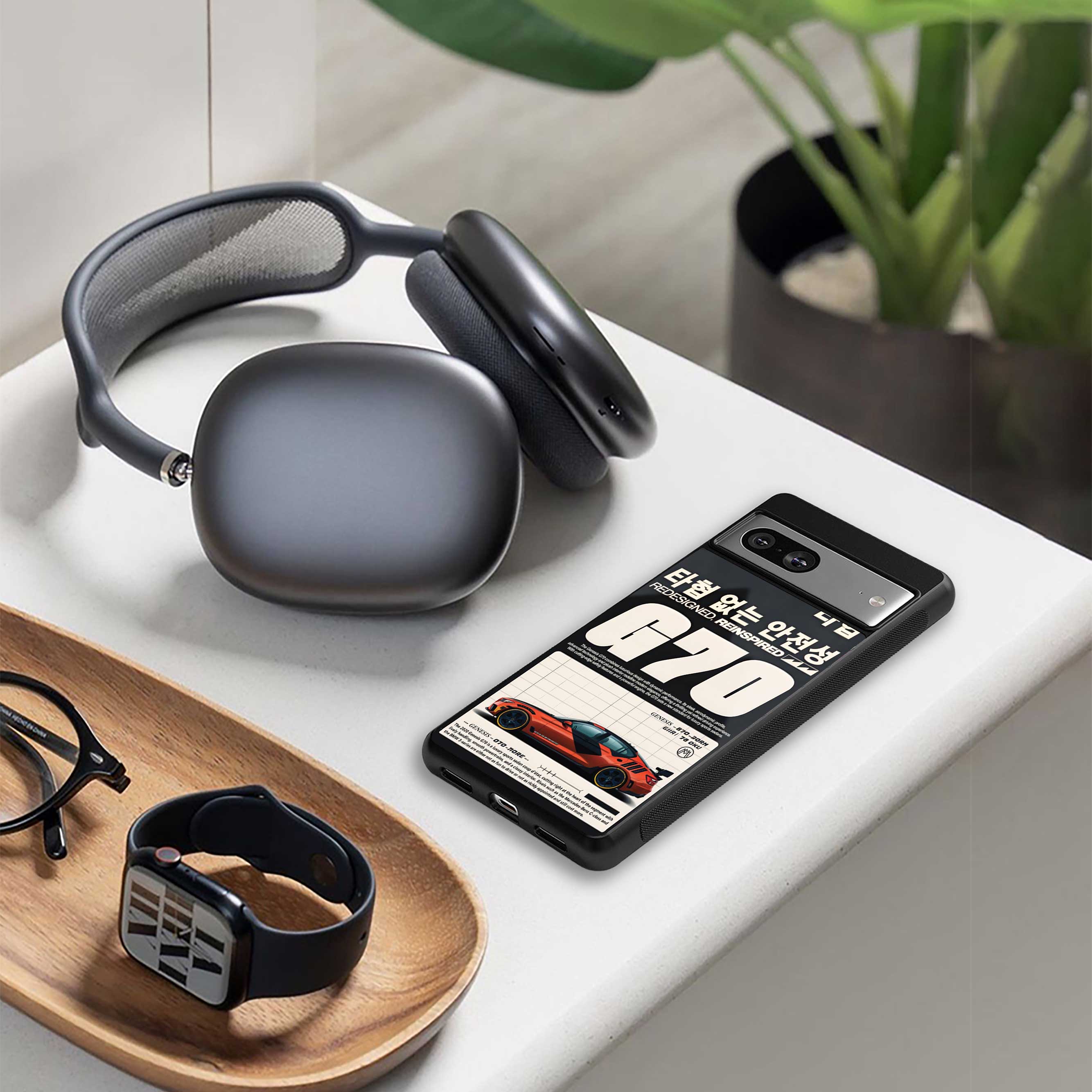 genesis g70 back phone cover | glass case for iphone 14