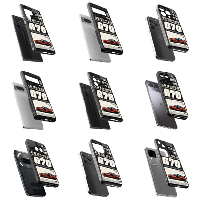 Durable Glass Back Mobile Case for iPhone, Samsung, OnePlus, Google Pixel, Redmi, Vivo, Oppo