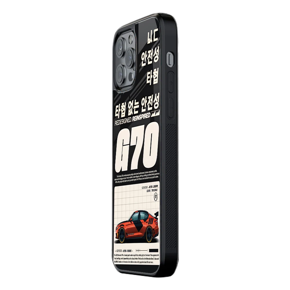 Slim Glass Back Phone Case for Multiple Brands – iPhone, Samsung, Redmi, OnePlus, Oppo, Vivo