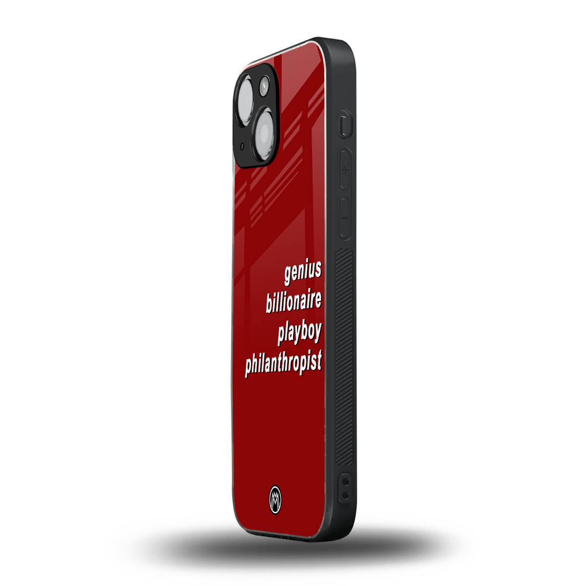 genius billionaire playboy philantrophist back phone cover | glass case for iphone 13 mini