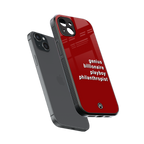 genius billionaire playboy philantrophist back phone cover | glass case for iphone 14 plus