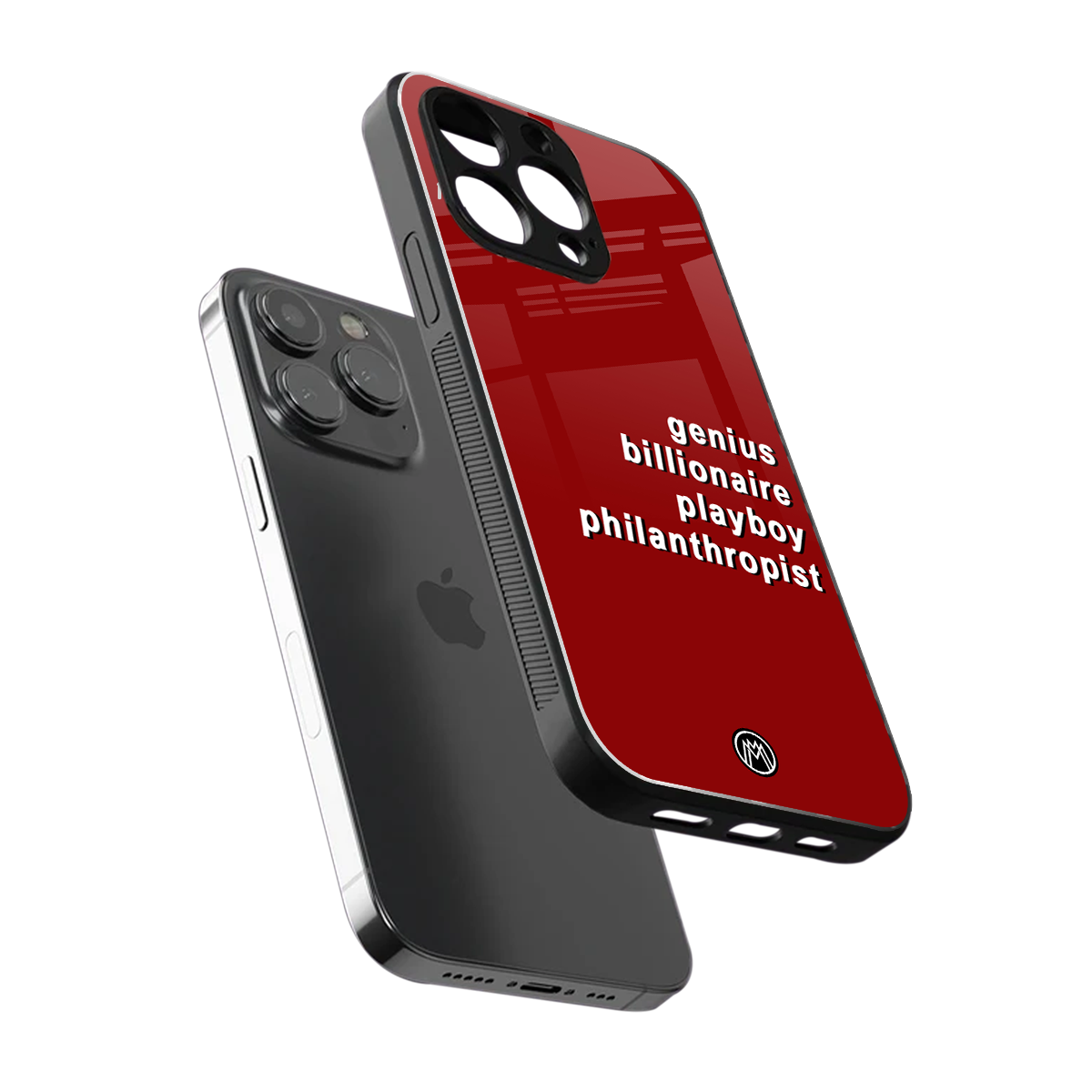 genius billionaire playboy philantrophist back phone cover | glass case for iphone 14 pro max