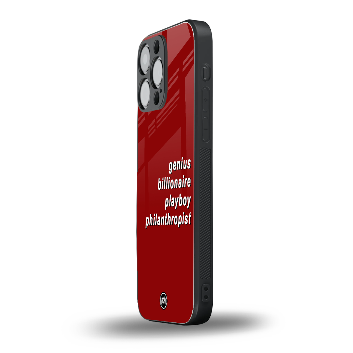 genius billionaire playboy philantrophist back phone cover | glass case for iphone 15 pro max
