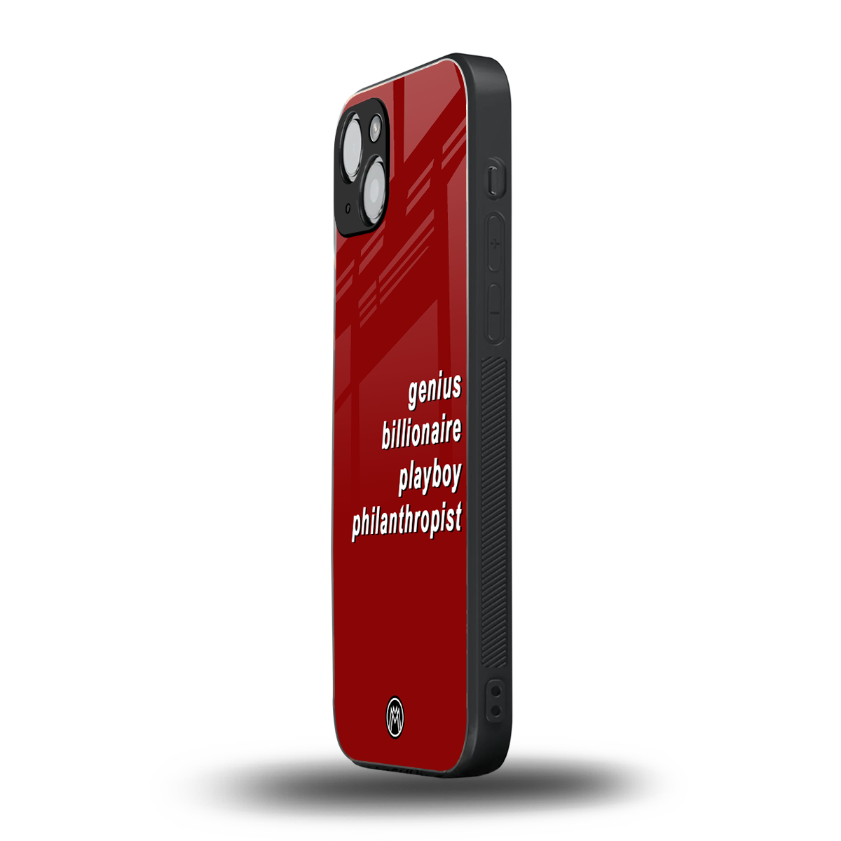 genius billionaire playboy philantrophist back phone cover | glass case for iphone 15