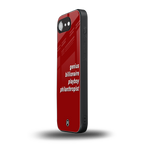 genius billionaire playboy philantrophist back phone cover | glass case for iphone 16e