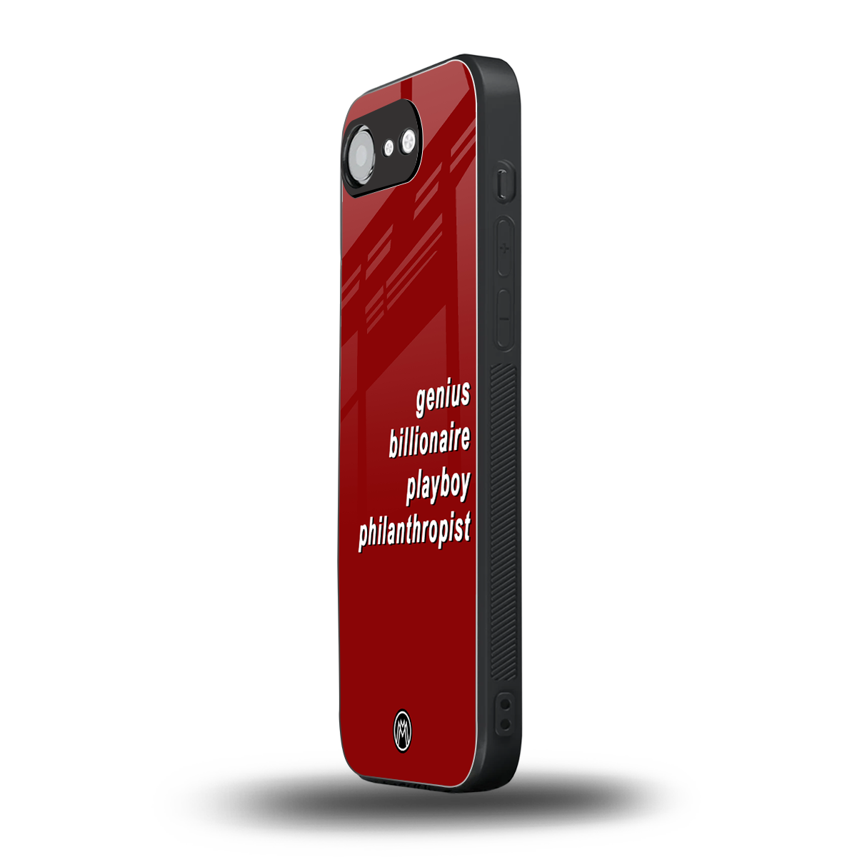 genius billionaire playboy philantrophist back phone cover | glass case for iphone 16e