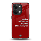 genius billionaire playboy philantrophist back phone cover | glass case for oneplus nord 3