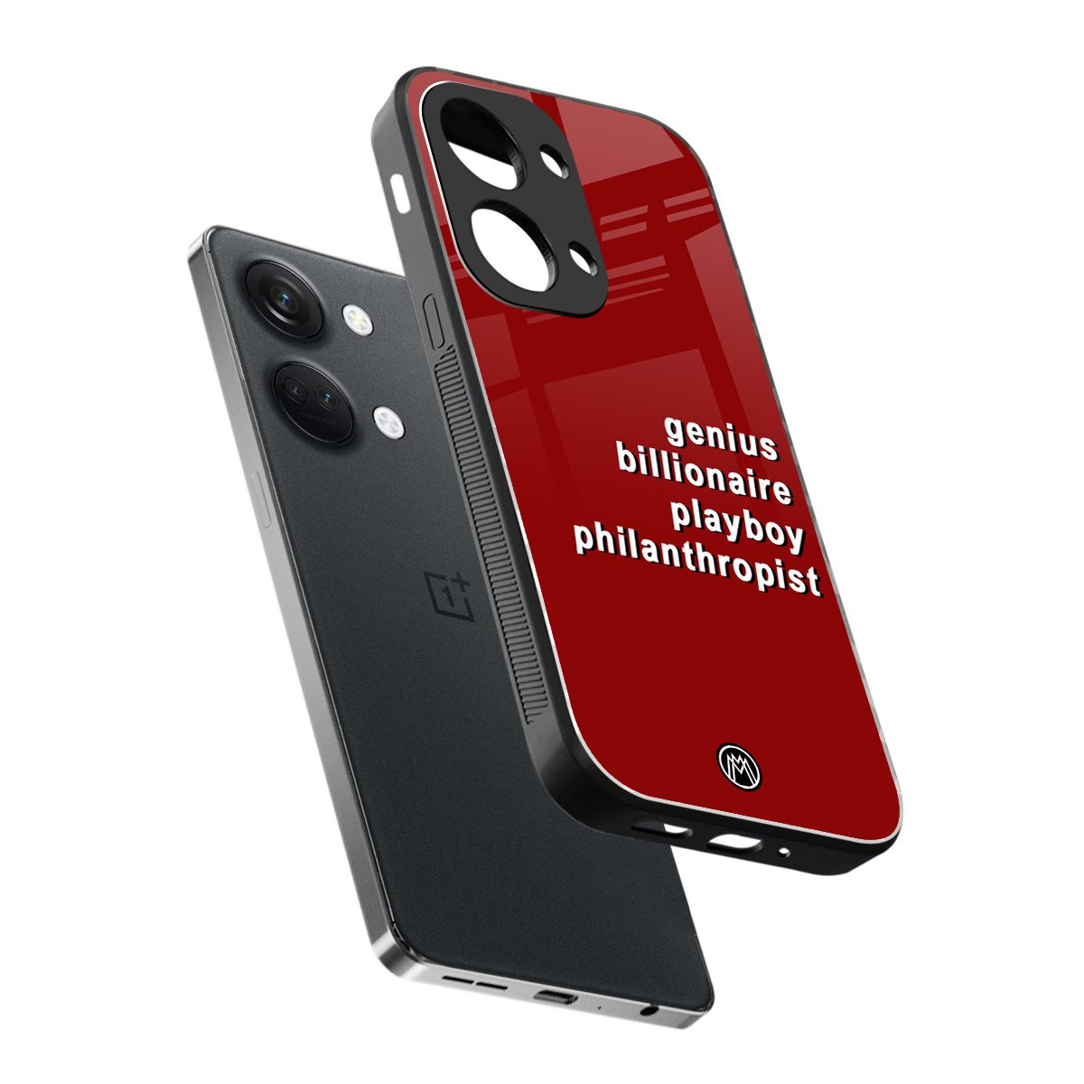 genius billionaire playboy philantrophist back phone cover | glass case for oneplus nord 3