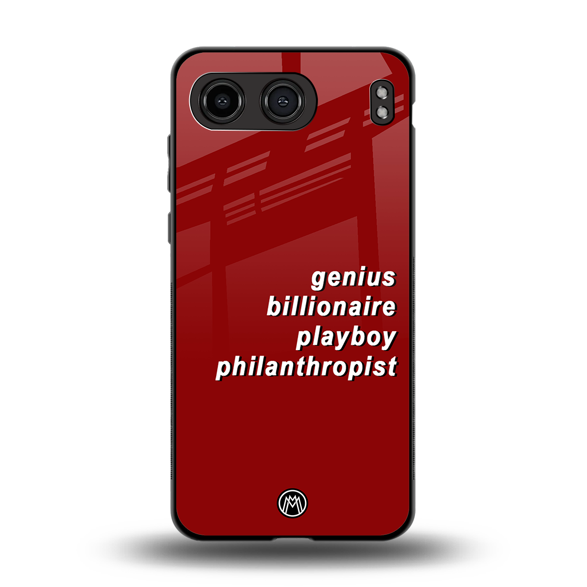 genius billionaire playboy philantrophist back phone cover | glass case for oneplus nord 4