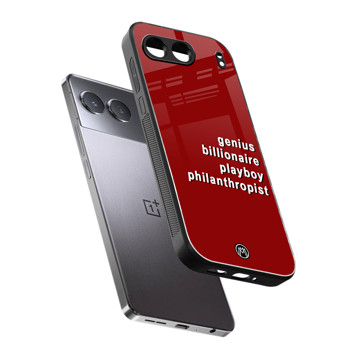 genius billionaire playboy philantrophist back phone cover | glass case for oneplus nord 4
