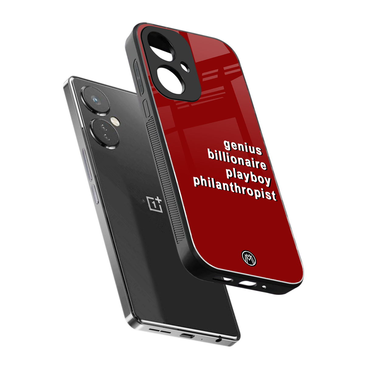 genius billionaire playboy philantrophist back phone cover | glass case for oneplus nord ce 3