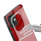 genius billionaire playboy philantrophist back phone cover | glass case for oneplus nord ce 3