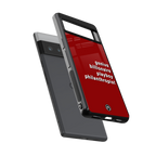 genius billionaire playboy philantrophist back phone cover | glass case for google pixel 6 pro