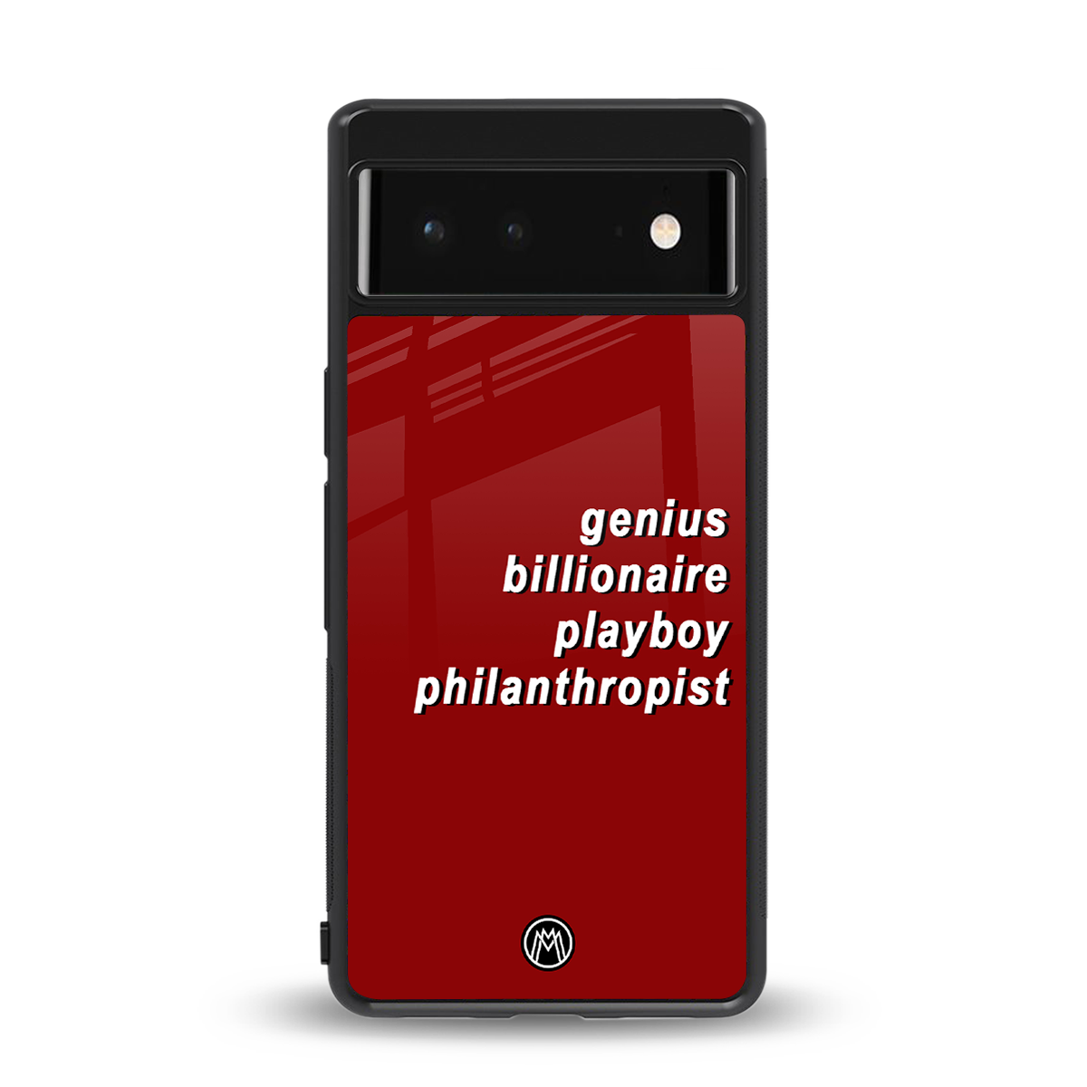 genius billionaire playboy philantrophist back phone cover | glass case for Google Pixel 6A