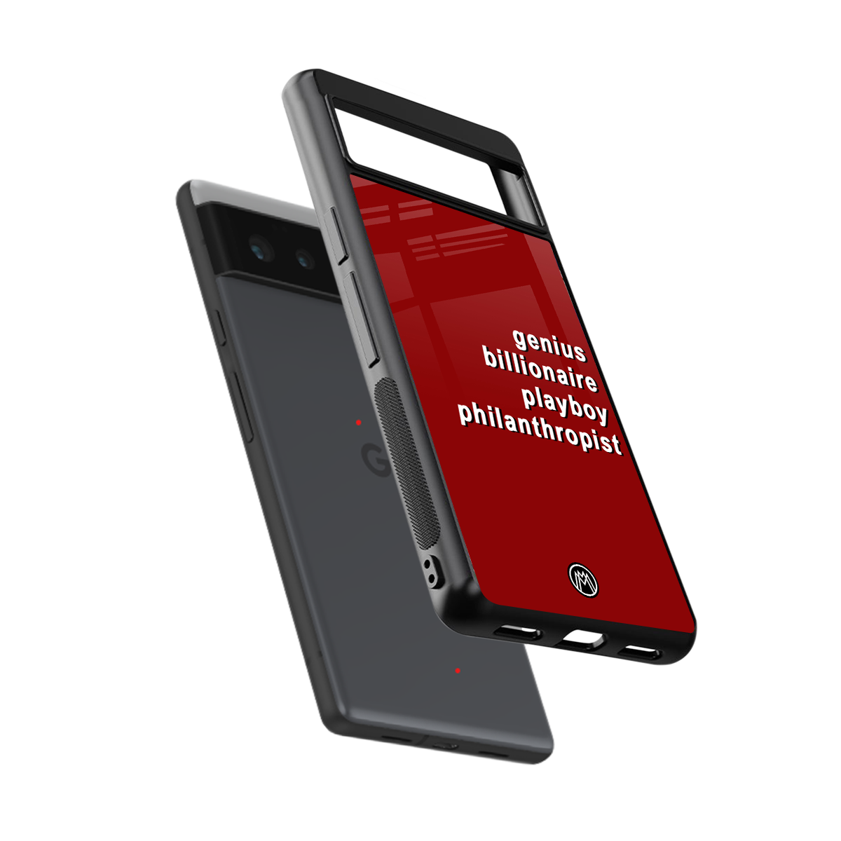 genius billionaire playboy philantrophist back phone cover | glass case for google pixel 6