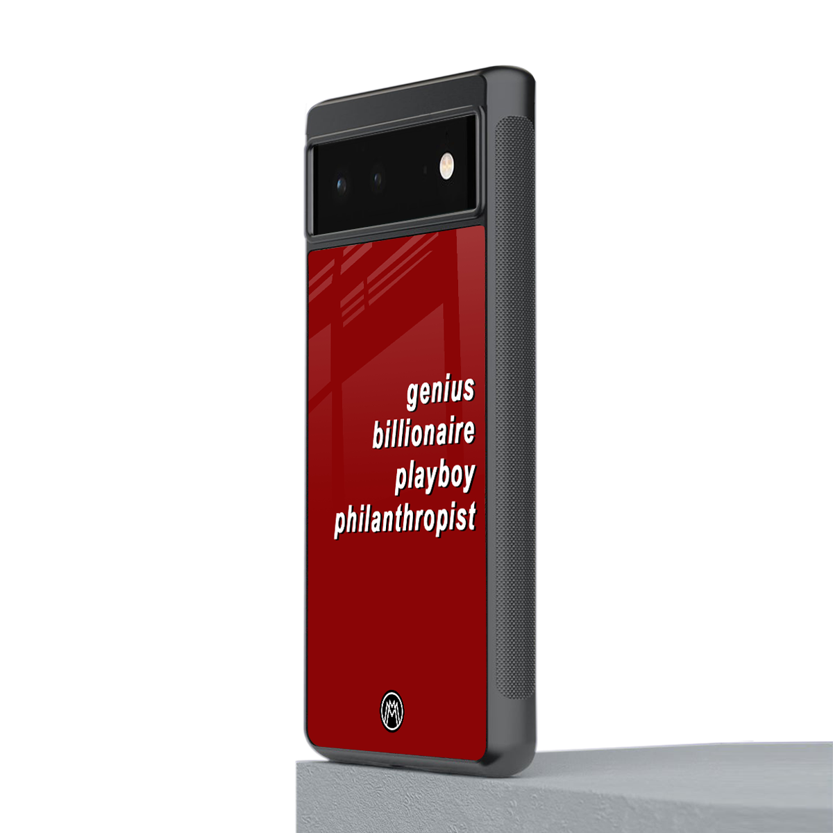 genius billionaire playboy philantrophist back phone cover | glass case for Google Pixel 6A