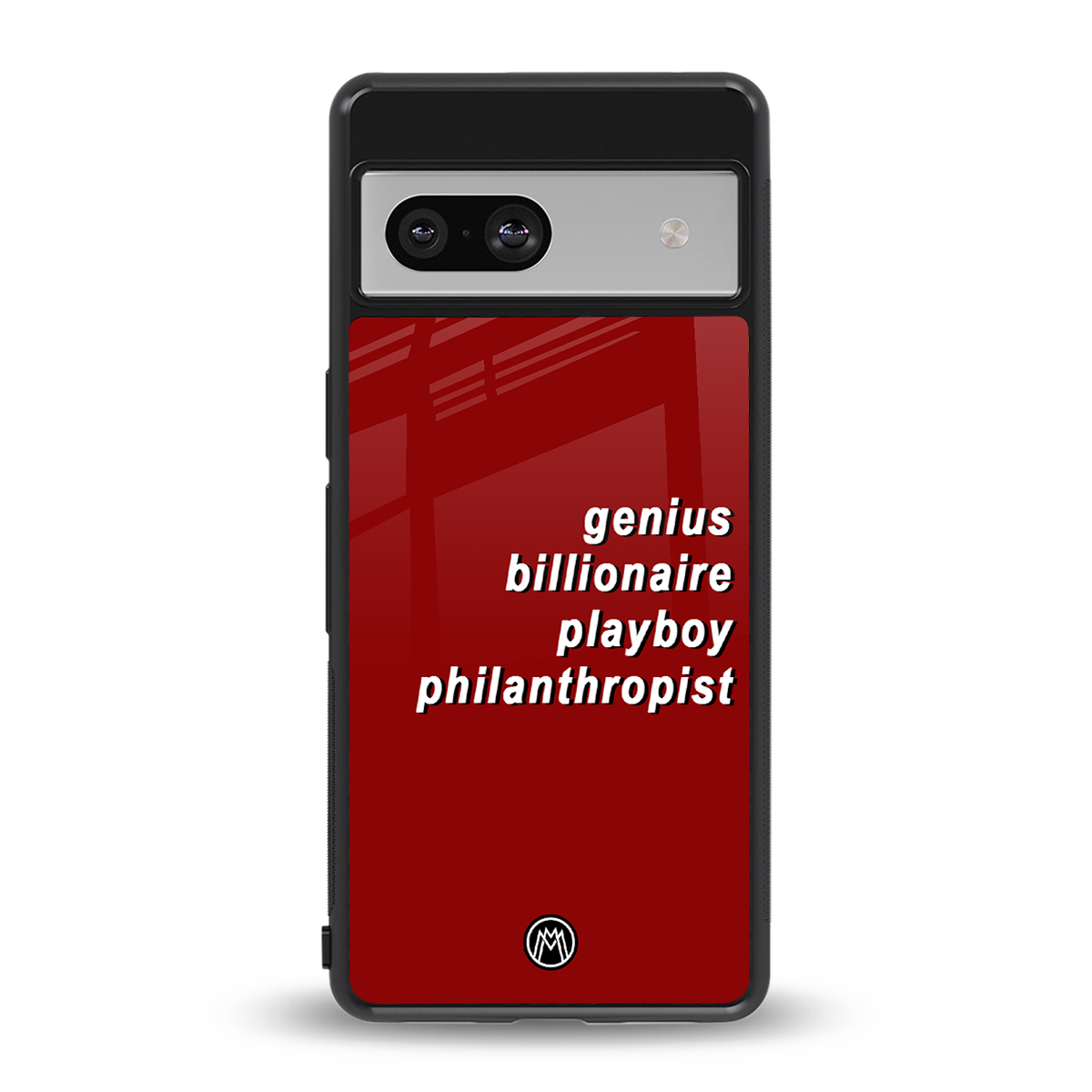 genius billionaire playboy philantrophist back phone cover | glass case for Google Pixel 7A