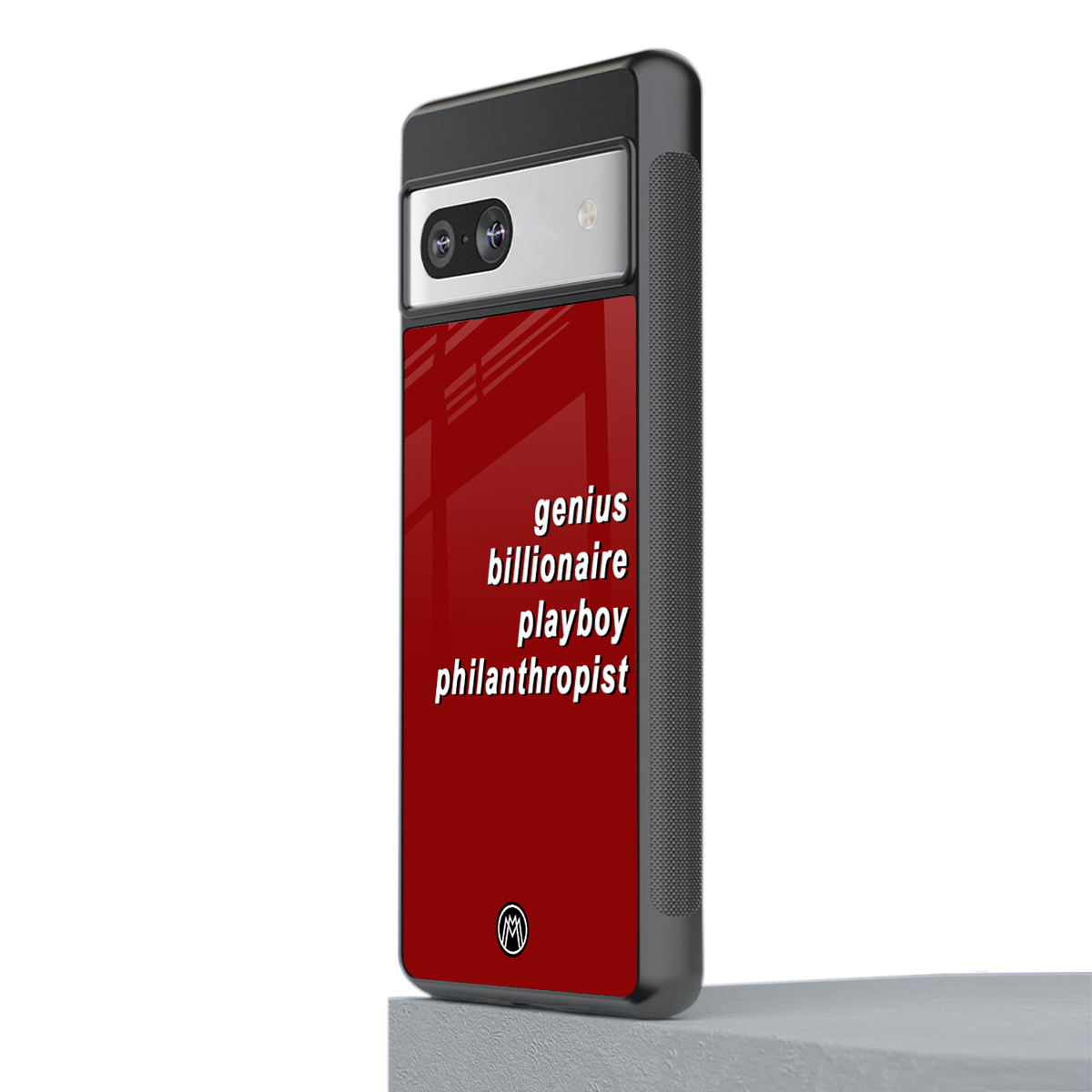 genius billionaire playboy philantrophist back phone cover | glass case for Google Pixel 7A