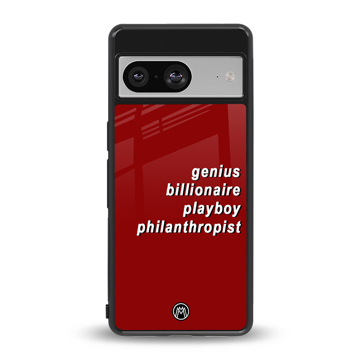 genius billionaire playboy philantrophist back phone cover | glass case for Google Pixel 8